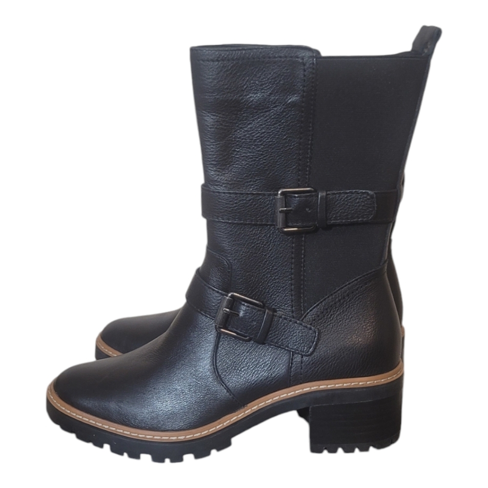 Naturalizer Women's Sz 6 Boots Black Leather